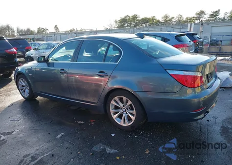 2009 BMW 535I из США, поврежденный, VIN WBANW13569C162452